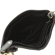 Coach Ashley Lace Leather Convertible Bag-Wristlet - Black