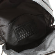 Coach Thompson Convertible Men's Leather Sling Pack Bag- Black