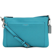 Coach Legacy Perforated East West Swingpack Bag- Robin