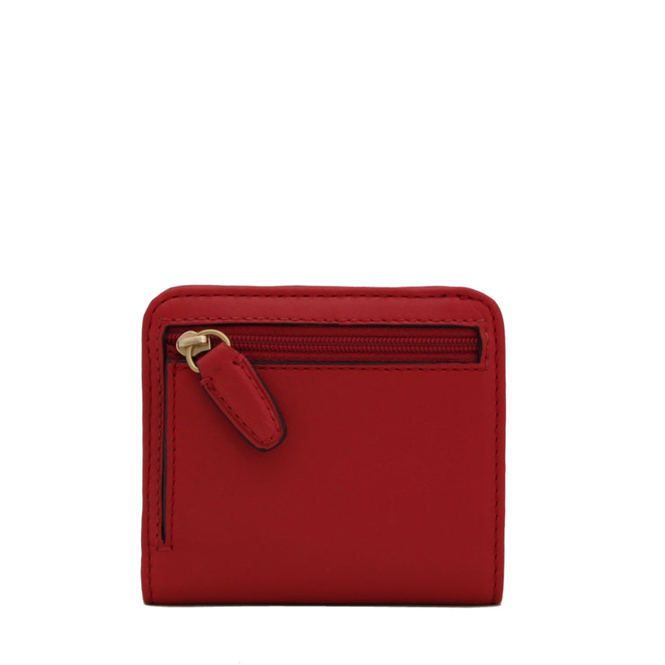 Coach 49652B Legacy Small Leather Wallet-Red