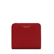 Coach 49652B Legacy Small Leather Wallet-Red