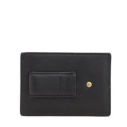 Coach 74381 Bleecker Legacy Money Clip Card Case in Leather- Black