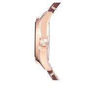 Coach Watch 14501910- Teagan Mini Brown Leather Multi-Dial Ladies Watch