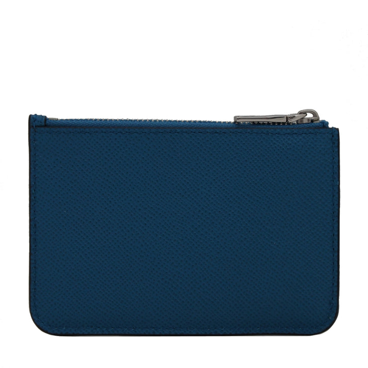 Coach 64732 Key Pouch in Crossgrain Leather- Banana
