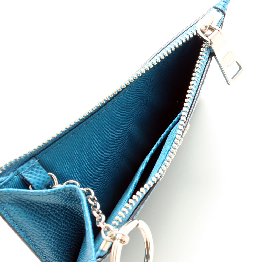 Coach 64732 Key Pouch in Crossgrain Leather – PinkOrchard.com