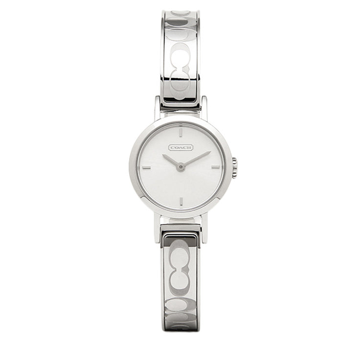 Coach Watch 14501438- Signature Stainless Steel Bangle Ladies Watch