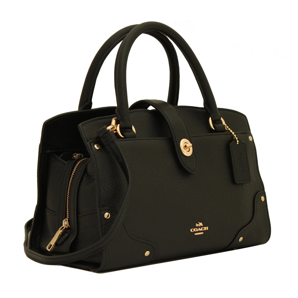 Coach 37779 Mercer 24 Satchel Bag in Grain Leather PinkOrchard
