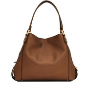 Coach 57125 Edie Shoulder Bag 31 in Polished Pebble Leather- Jasper