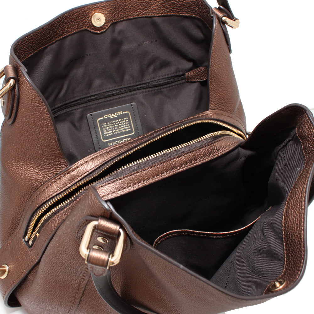 コーチ　イーディートートバッグ　21348　トートバッグ　ショルダーバッグ Coach 21348 Edie Shoulder Bag 31 With Coach Link Detail