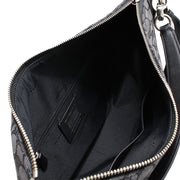 Coach 37769 Chelsea Hobo 32 Bag in Signature Jacquard- Black