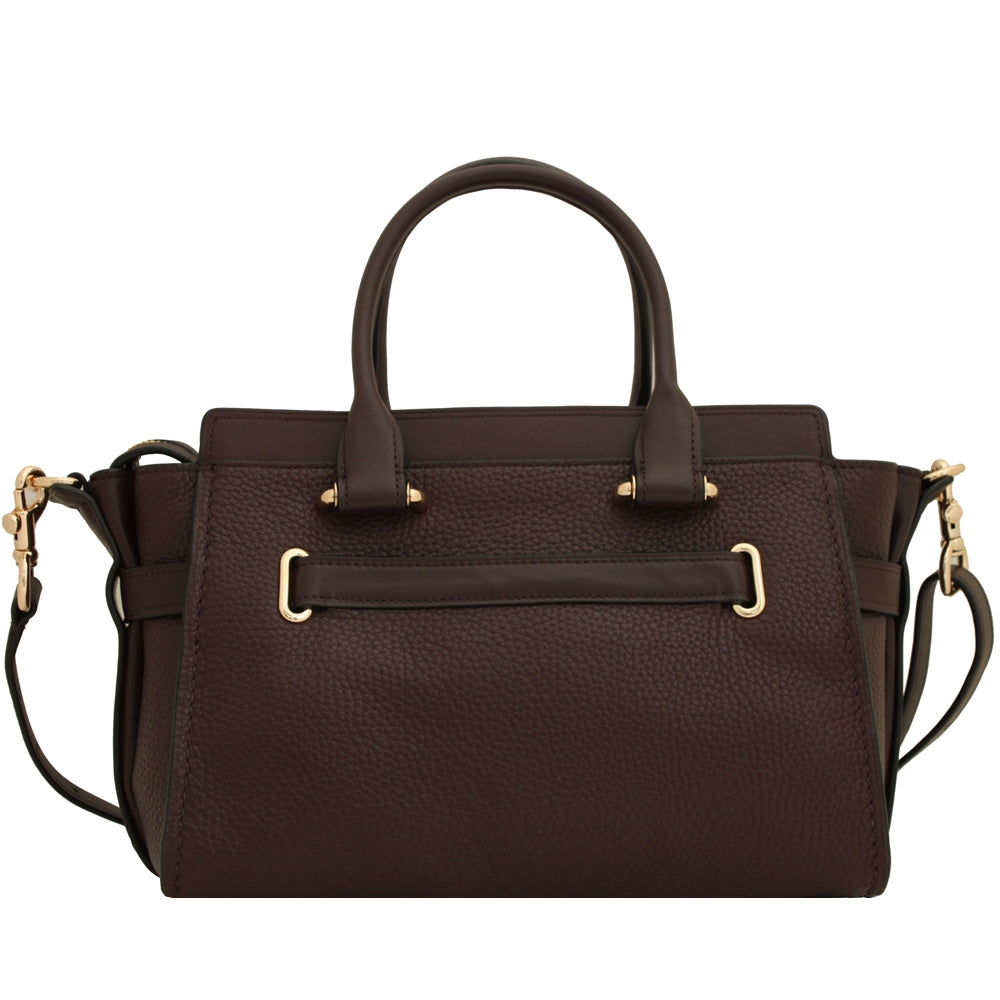 Coach 87295 Swagger 27 Carryall Satchel Bag in Pebble Leather ...