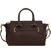 Coach 87295 Swagger 27 Carryall Satchel Bag in Pebble Leather- Oxblood