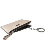 Coach 87077 Mini Skinny ID Case- Coin Purse- Key- Card Holder- Platinum