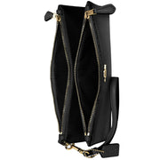 Coach 27495 Double Zip Wallet Wristlet- Black