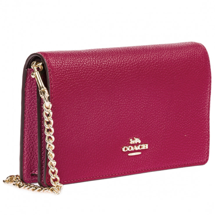Coach 72160 Convertible Belt Bag In Colorblock- Bright Cherry Multi