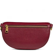 Coach Belt Bag In Signature Canvas With Rexy And Carriage- Tan/ Deep Red Multi