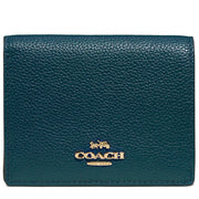 Coach 76507 Small Snap Wallet- Peacock