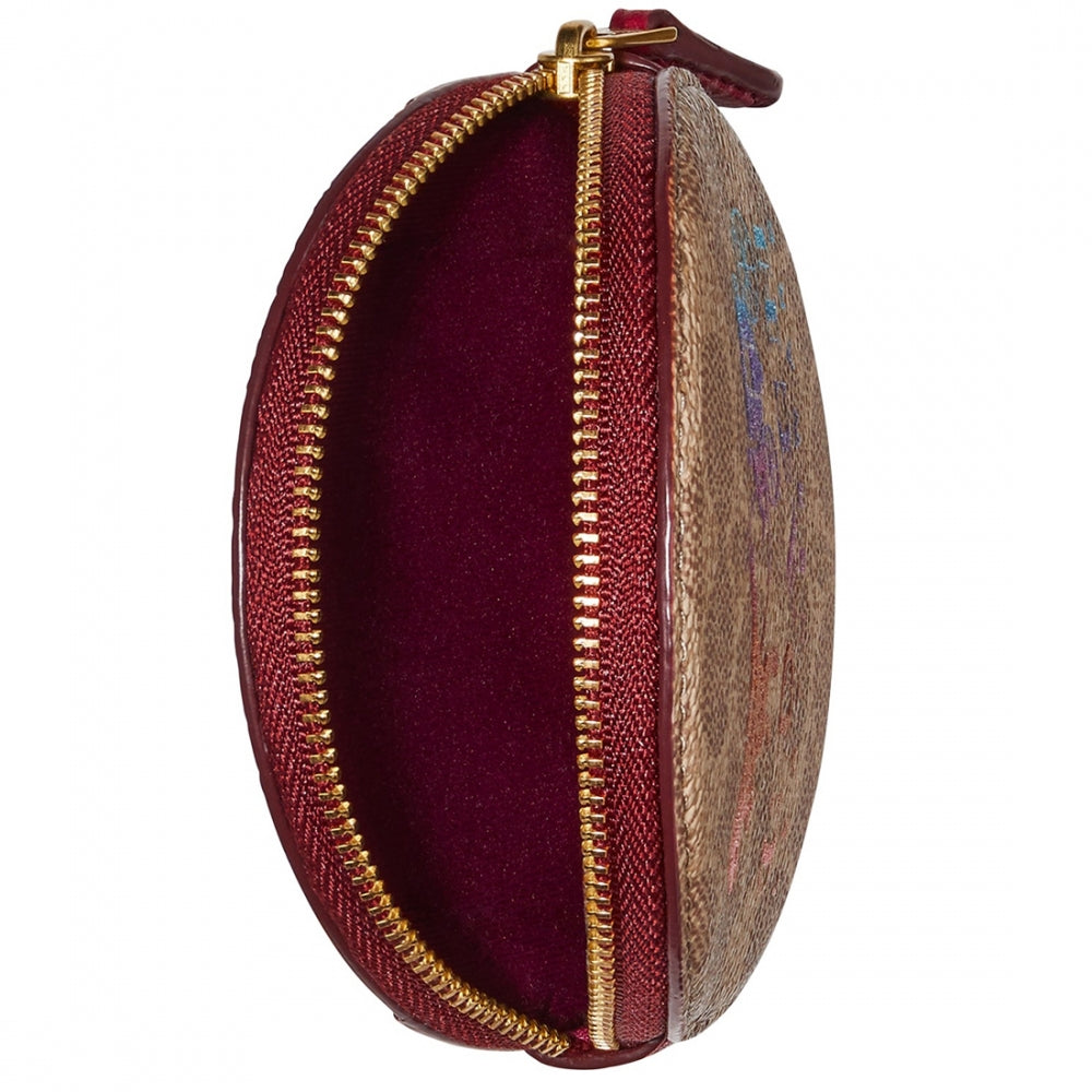 COACH☆Rexy Play Signature Round CoinCase Coach 88766 Round Coin Case With Rexy and Carriage – PinkOrchard.com