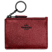 Coach Mini Skinny ID Case/ Coin Purse/ Key/ Card Holder- Metallic Clay