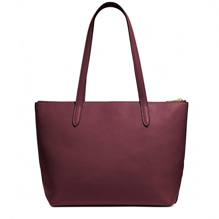 Mauve tote bag sale