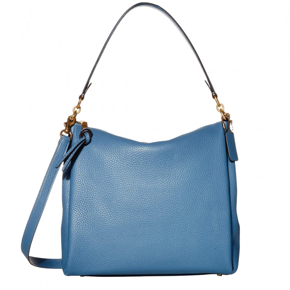COACH シェイショルダーバッグ/レザー/無地/93811/2WAY Coach Shay Shoulder Bag in Lake – PinkOrchard.com