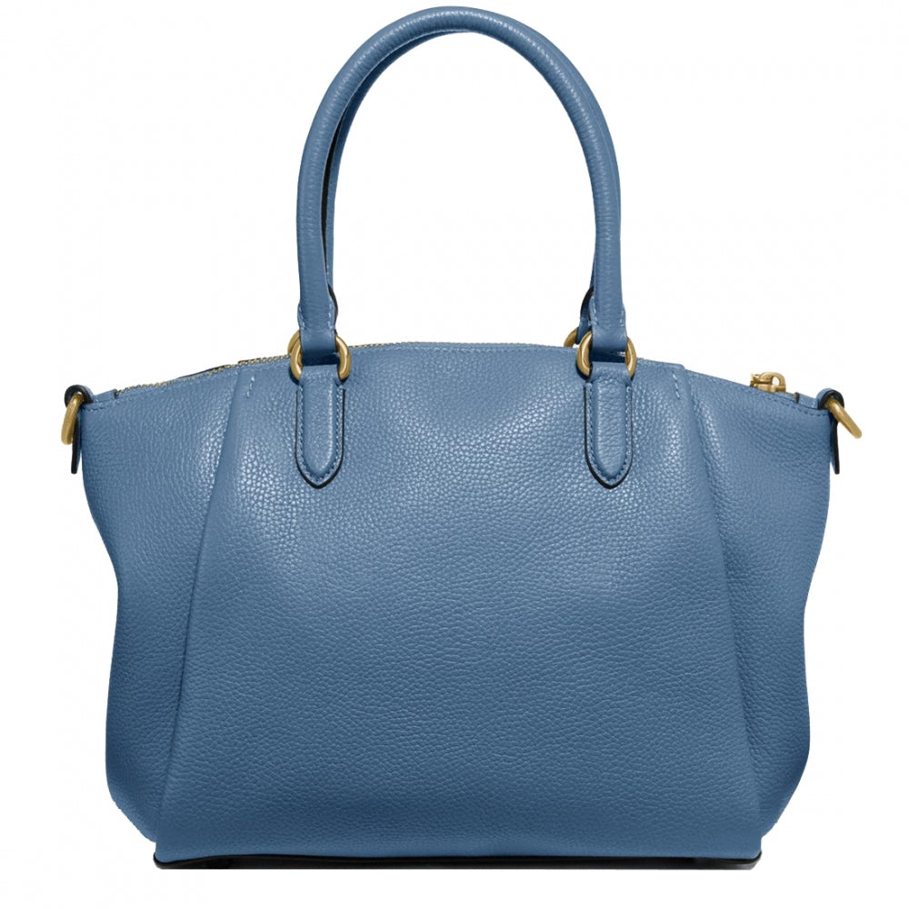 Polished pebble leather elise small satchel hotsell