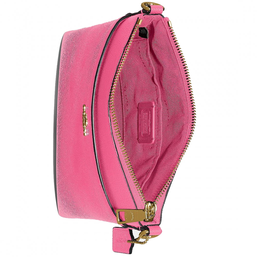 Confetti pink coach purse Coach | Bags | Coach Confetti Pink Ruched Nylon Court Tote  main image 2