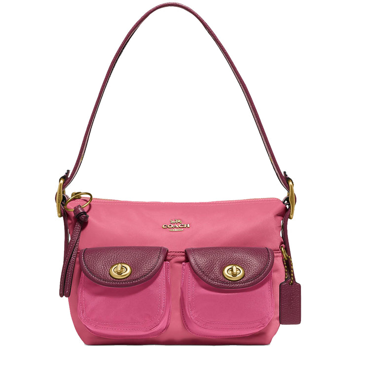 Coach Cargo Shoulder Bag In Colorblock