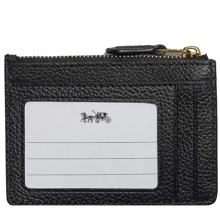 Coach Sharky Print Mini Skinny Leather ID Case