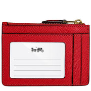 Coach Mini Skinny Leather ID Card Case