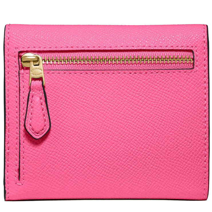 Coach Small Wallet In Crossgrain Leather