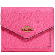 Coach Small Wallet In Crossgrain Leather