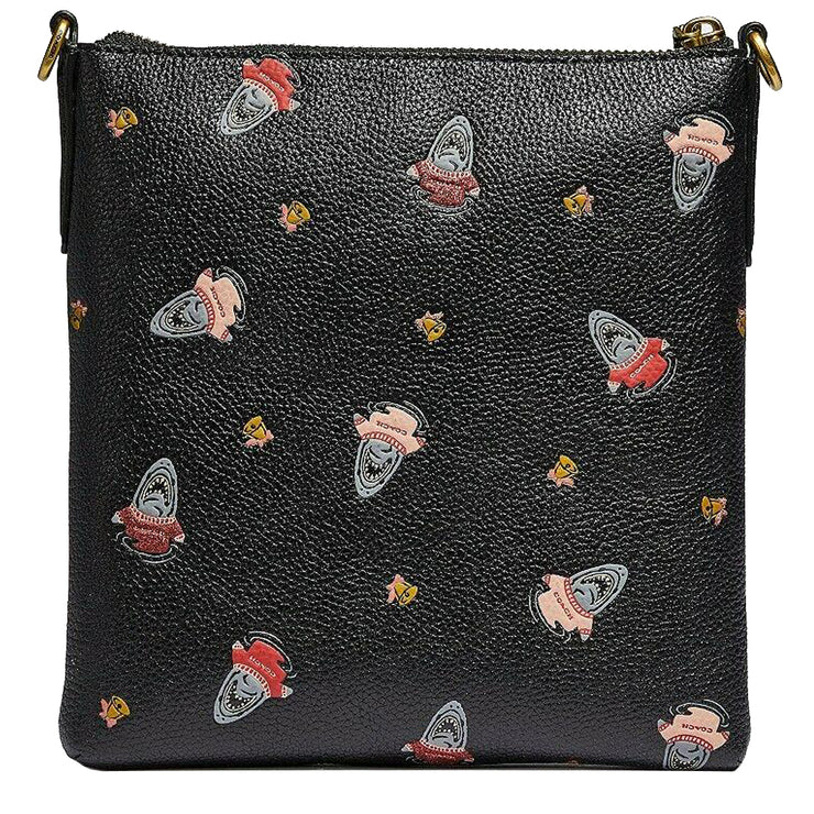Coach Sharky Print Kitt Crossbody Bag
