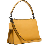 Coach Pebbled Leather Double Zip Shoulder Bag C4645