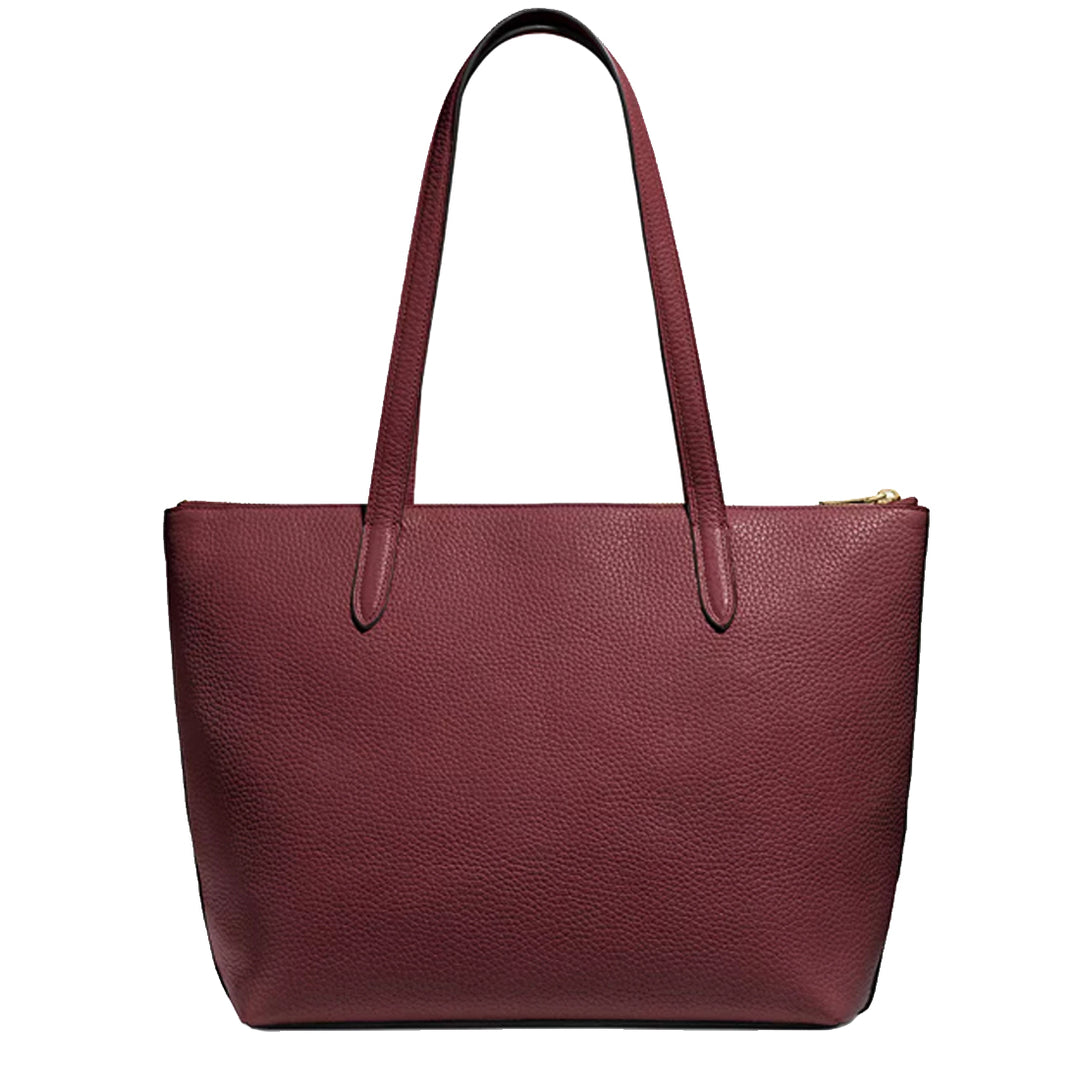 国内即発 COACH Taylorトート 38312 A4収納 Coach Taylor Tote Bag in Wine 38312 – PinkOrchard.com