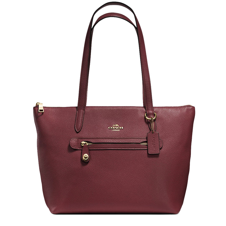 Coach Taylor Pebbled Leather Tote