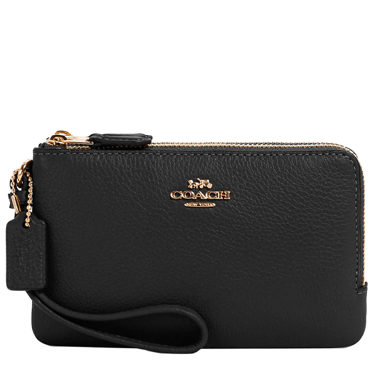 Coach Double Corner Zip Wristlet