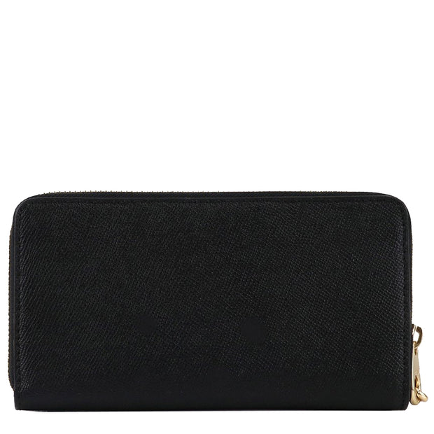 Buy Coach Long Zip Around Wallet in Black C4451 Online in Singapore | PinkOrchard.com