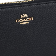 Buy Coach Long Zip Around Wallet in Black C4451 Online in Singapore | PinkOrchard.com