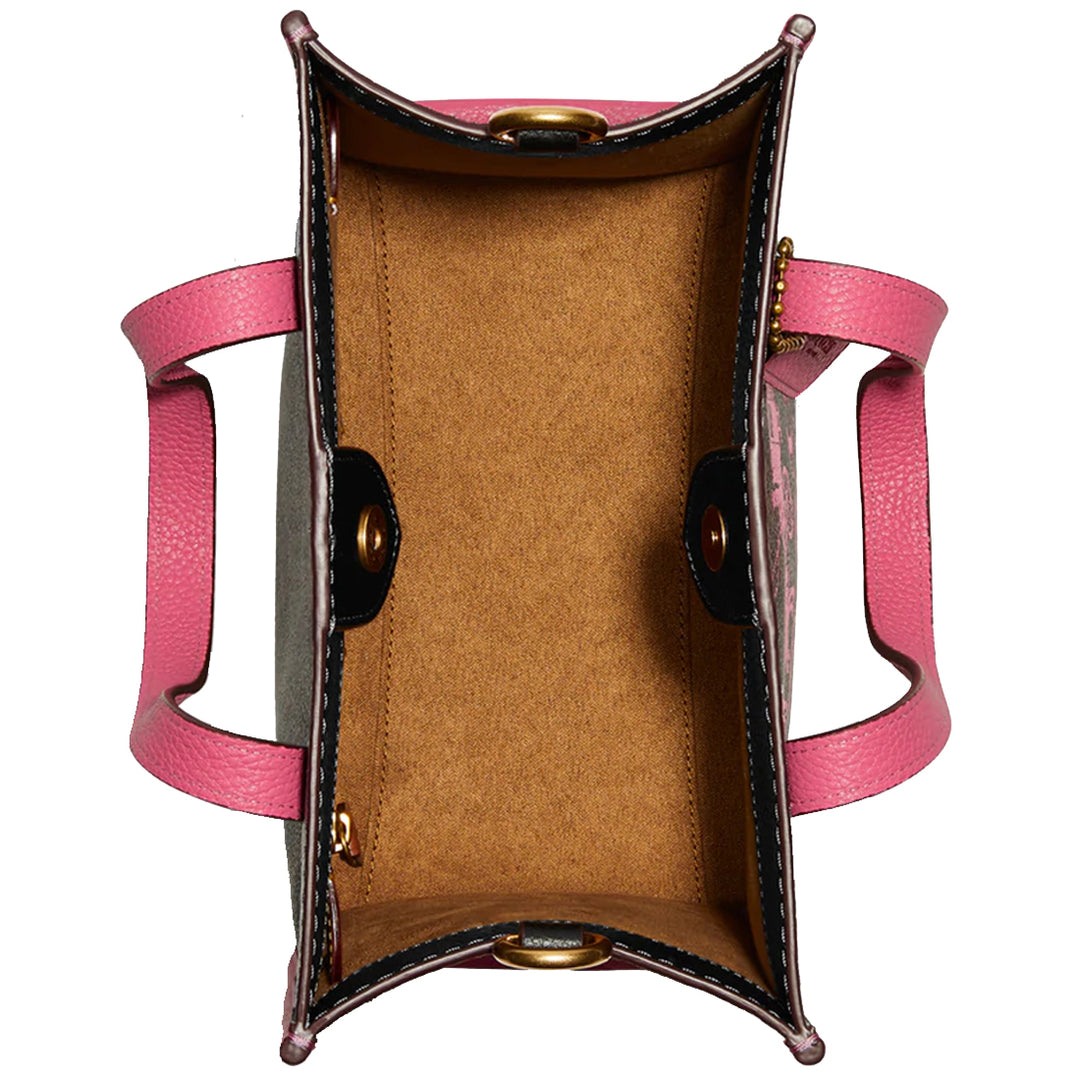 Coach Field Tote 22 with Horse and Carriage Print and Carriage