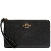 Buy Coach Large Corner Zip Wristlet in Black 3888 Online in Singapore | PinkOrchard.com