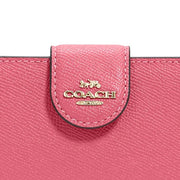 Coach Medium Corner Zip Wallet in Watermelon 6390