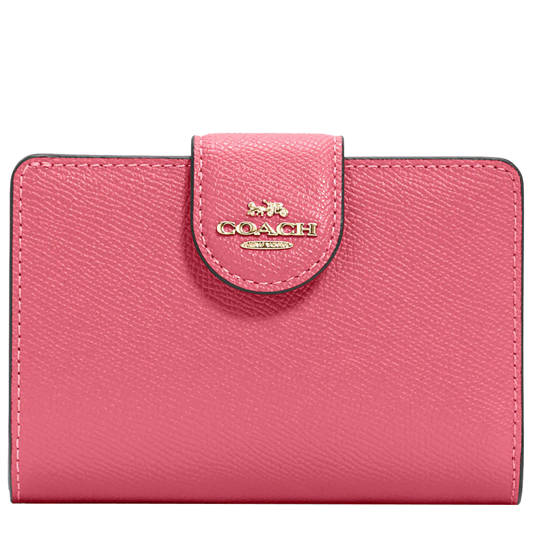 Coach Medium Corner Zip Wallet in Watermelon 6390 – PinkOrchard.com