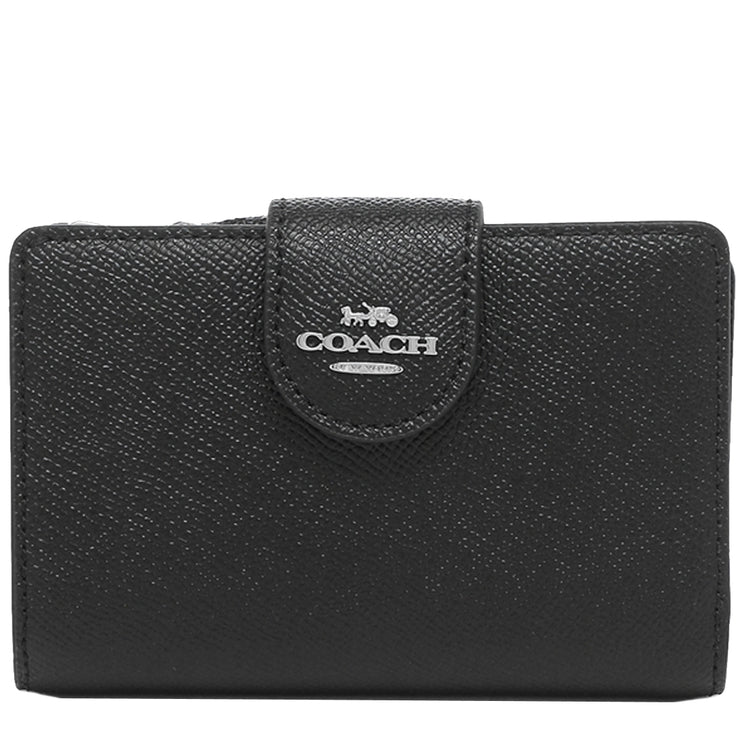 Coach wallet shop silver