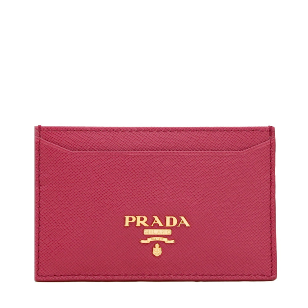 Prada 1M0208 Saffiano Leather Cardholder – PinkOrchard.com