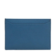 Prada Saffiano Leather Cardholder- Cobalt