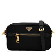 Prada Nylon Small Shoulder-Crossbody Bag- Black