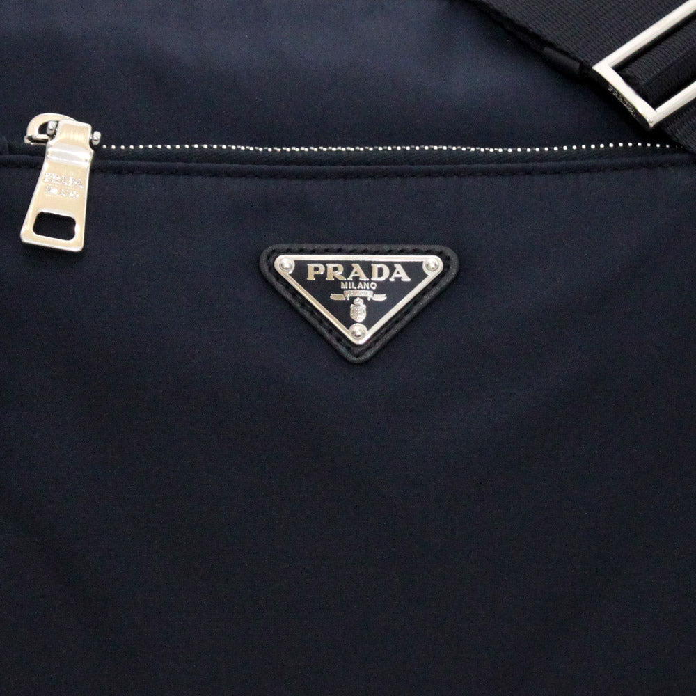 Prada Nylon Shoulder-Crossbody Bag- Navy – PinkOrchard.com