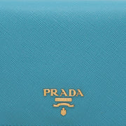 Prada Saffiano Leather French Wallet with Inner Flap- Voyage