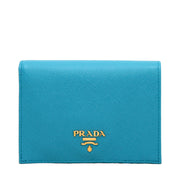 Prada Saffiano Leather French Wallet with Inner Flap- Voyage